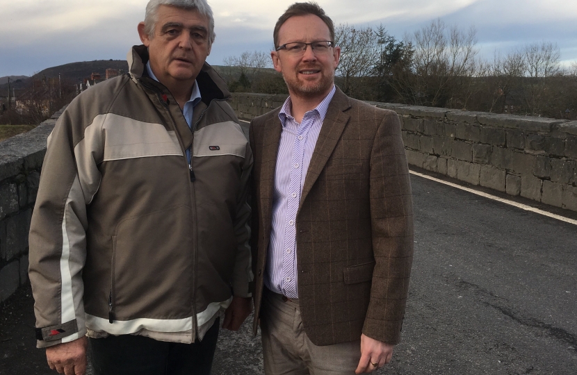 Les and Russell George Caersws Bridge