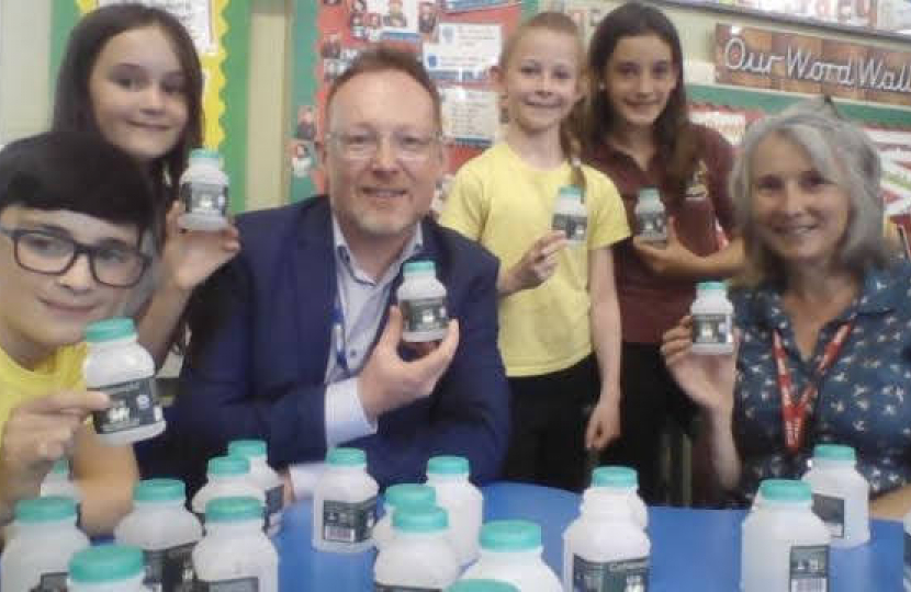 Llanidloes Primary School pupils