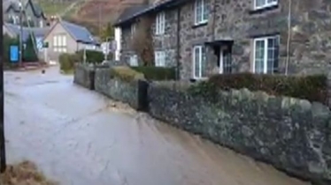 Llanrhaeadr Flooding