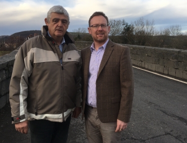 Les and Russell George Caersws Bridge