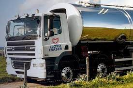 milk haulier Lloyd Fraser 